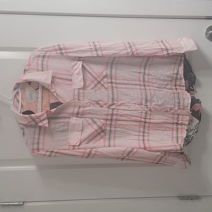 GUESS womans flannel dress shirt